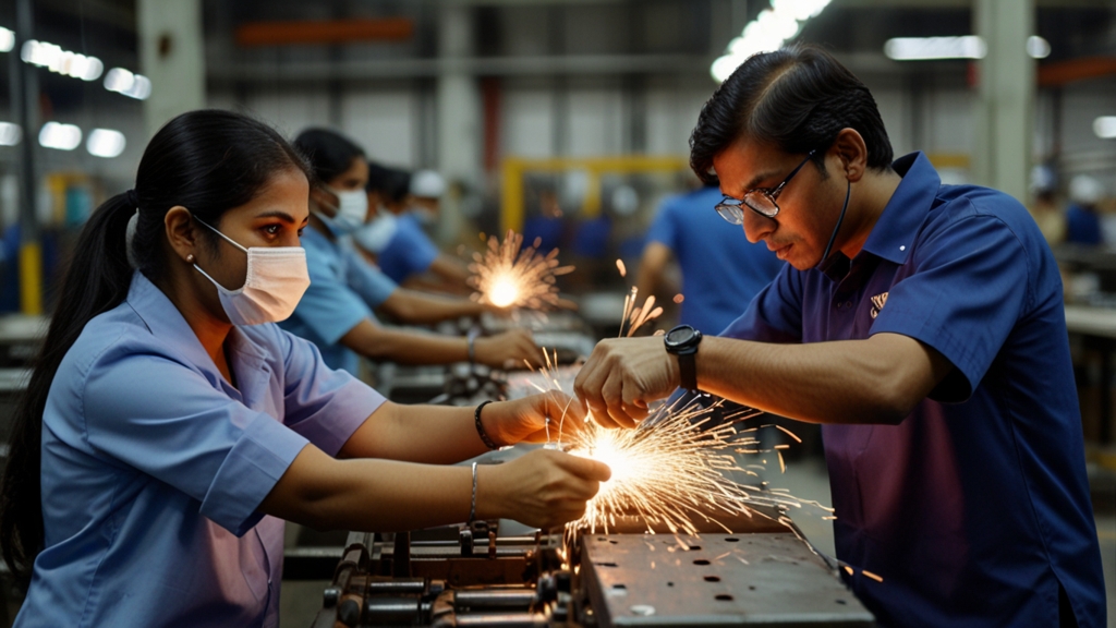 Indias Manufacturing Sector Shows Resilience Amid Global Headwinds